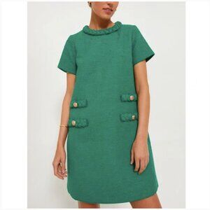 Tuckernuck Green Tweed Jackie Dress NWT